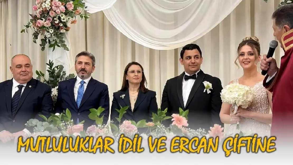 Özkoç ve Taş ailelerinin mutlu günü