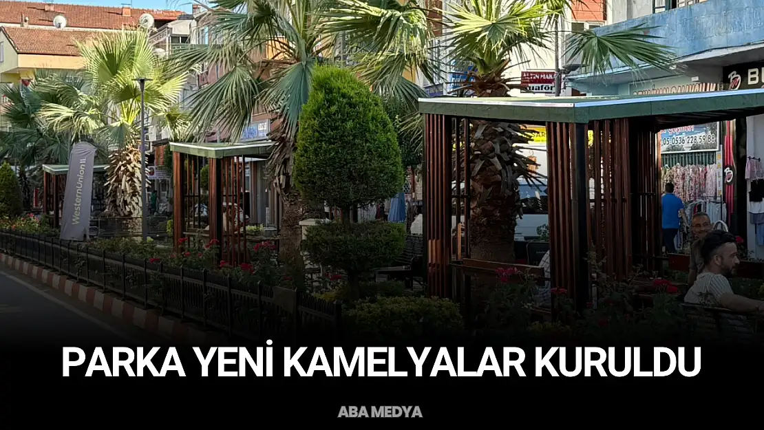 Parka Yeni Kamelyalar Kuruldu