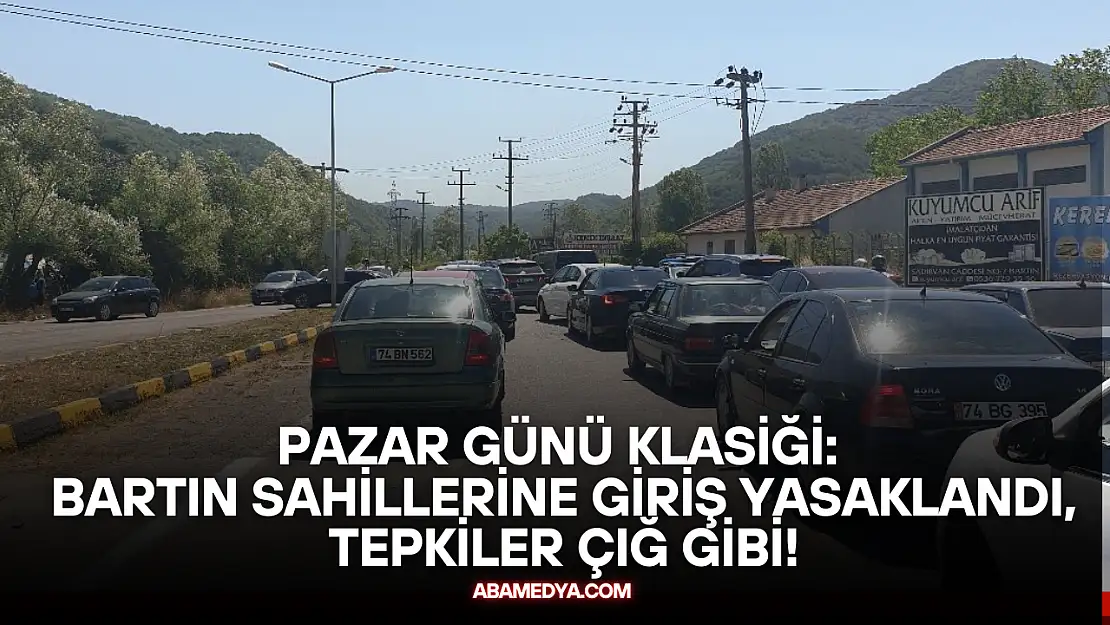 Pazar Günü Klasiği: Bartın Sahillerine Giriş Yine Yasaklandı, Tepkiler Çığ Gibi!