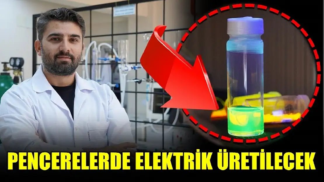 Pencereler elektrik üretecek