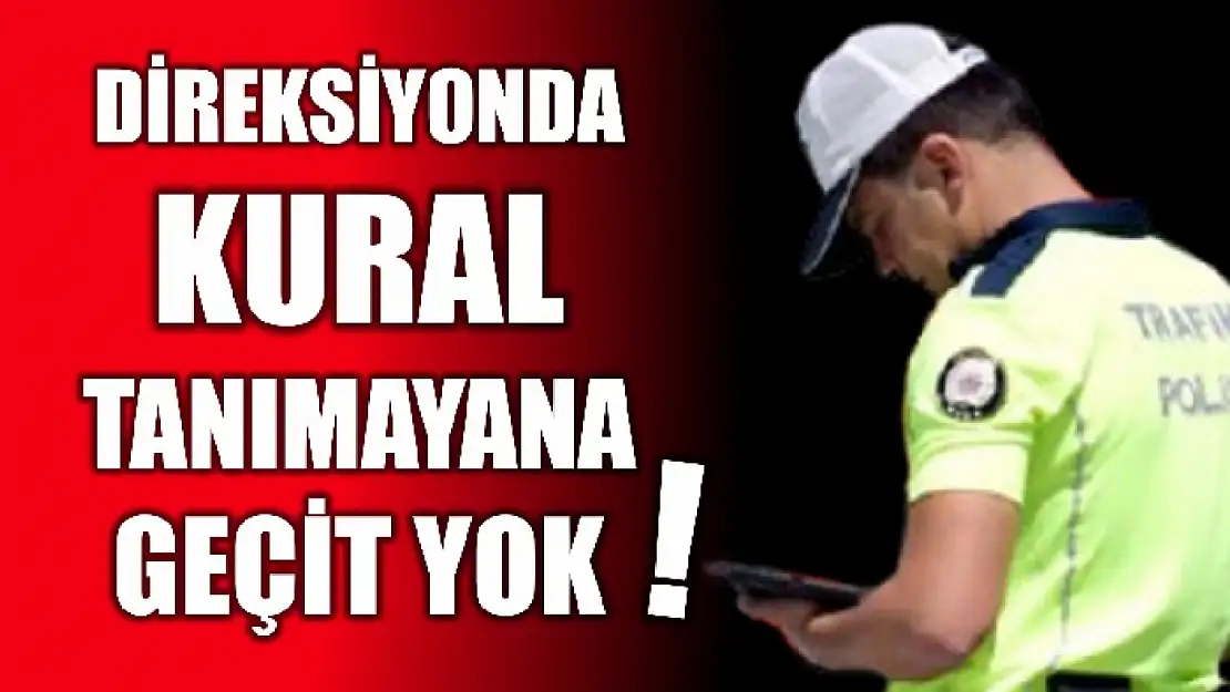 Polis affetmedi