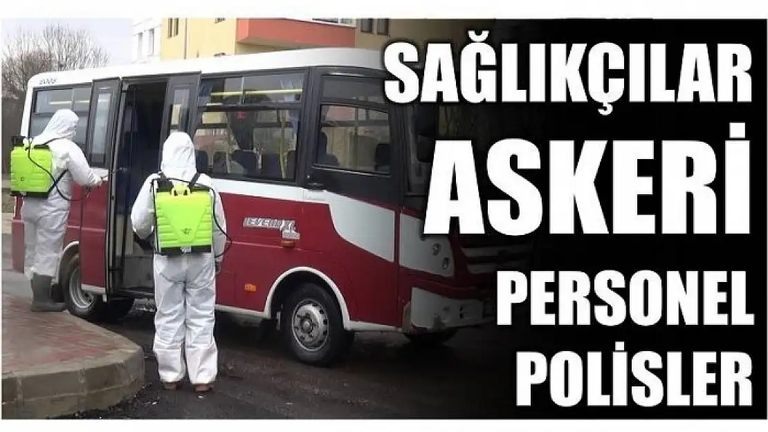 POLİS VE ASKERİ PERSONEL ARAÇLARINA DEZENFEKTE ÜCRETSİZ