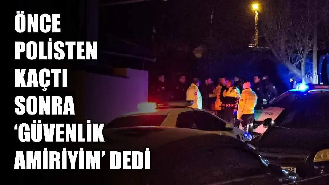 Polisin alkollü sürücü ile imtihanı