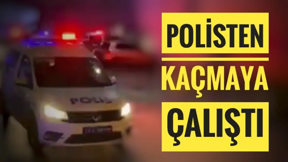 Polisten kaçtı cezaevini boyladı