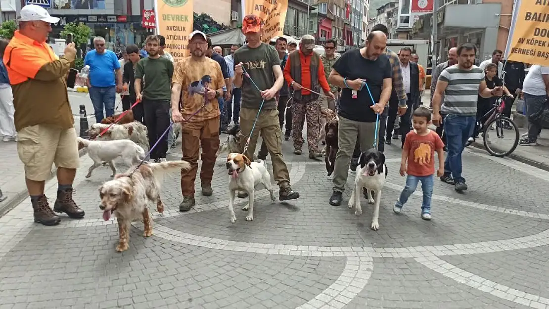 Profesyonel avcılar Devrek'te buluştu