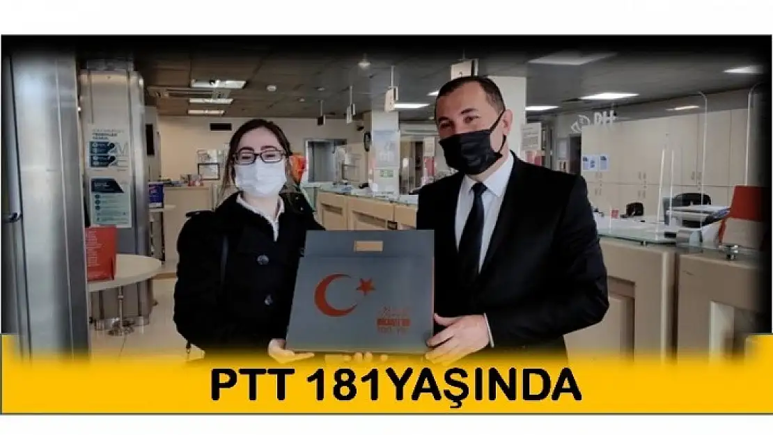 PTT, 181. kuruluş yıldönümünü kutladı