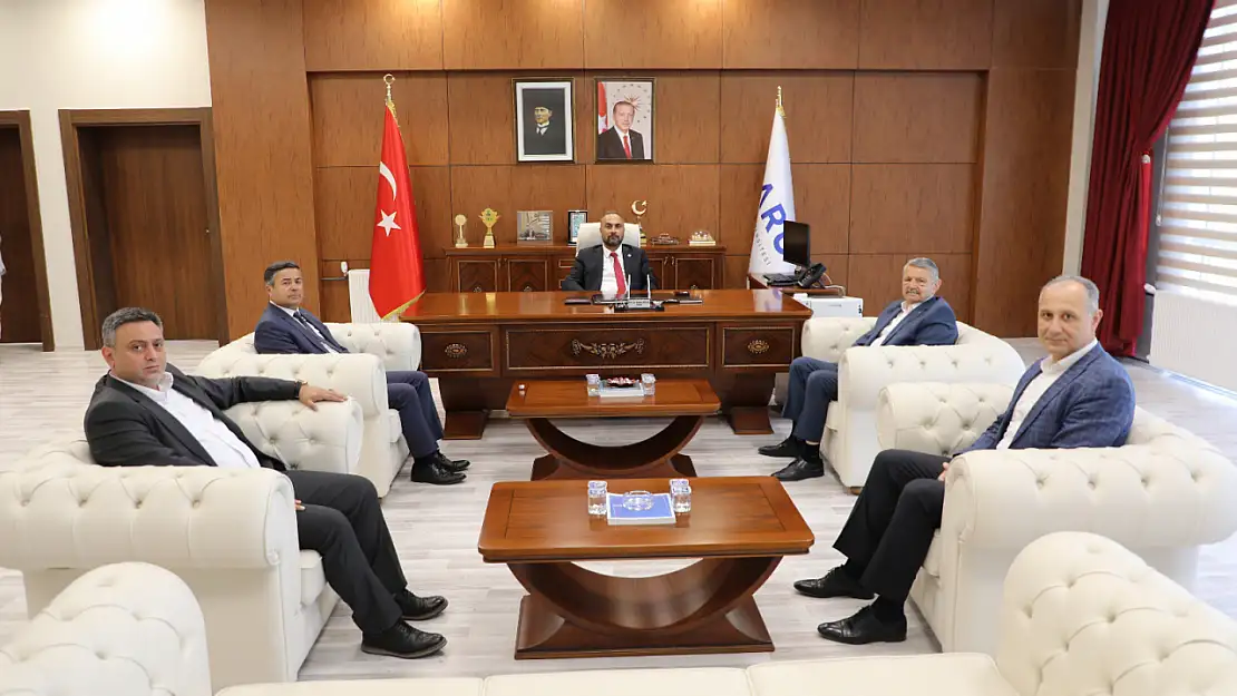 Rektör Akkaya'ya ziyaretler sürüyor