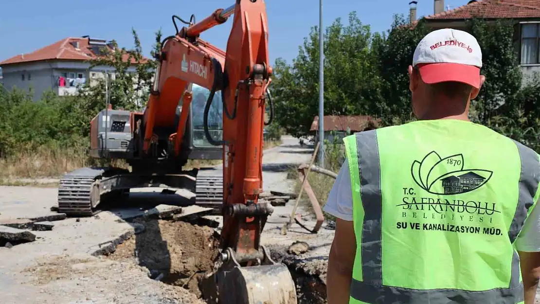 Safranbolu'da sel tehlikesi sorunu çözülüyor