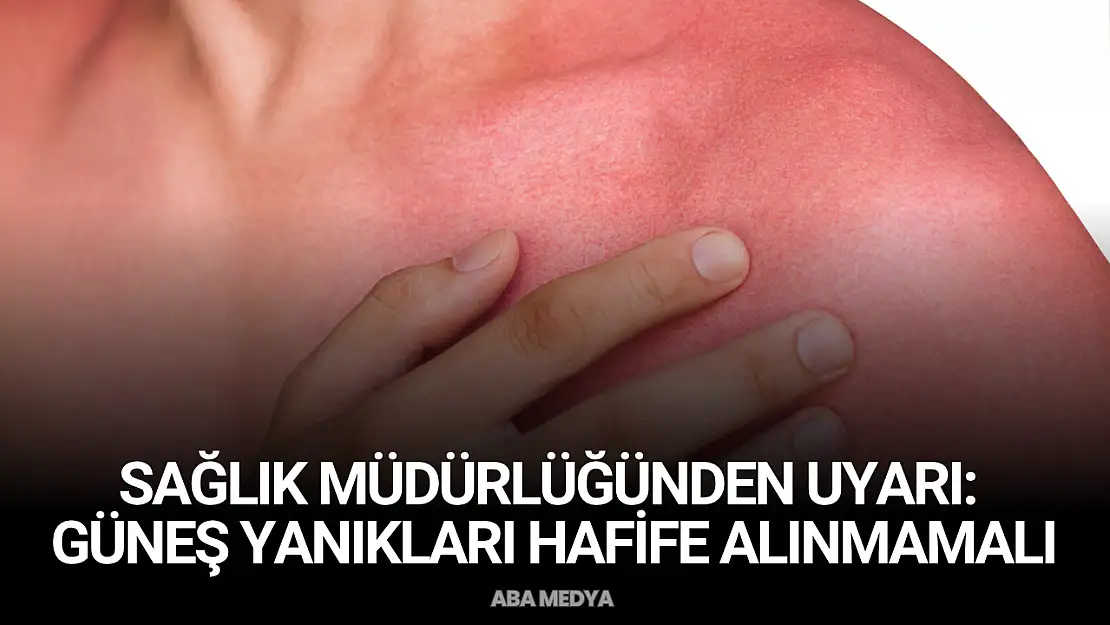 Sağlık Müdürlüğünden Uyarı