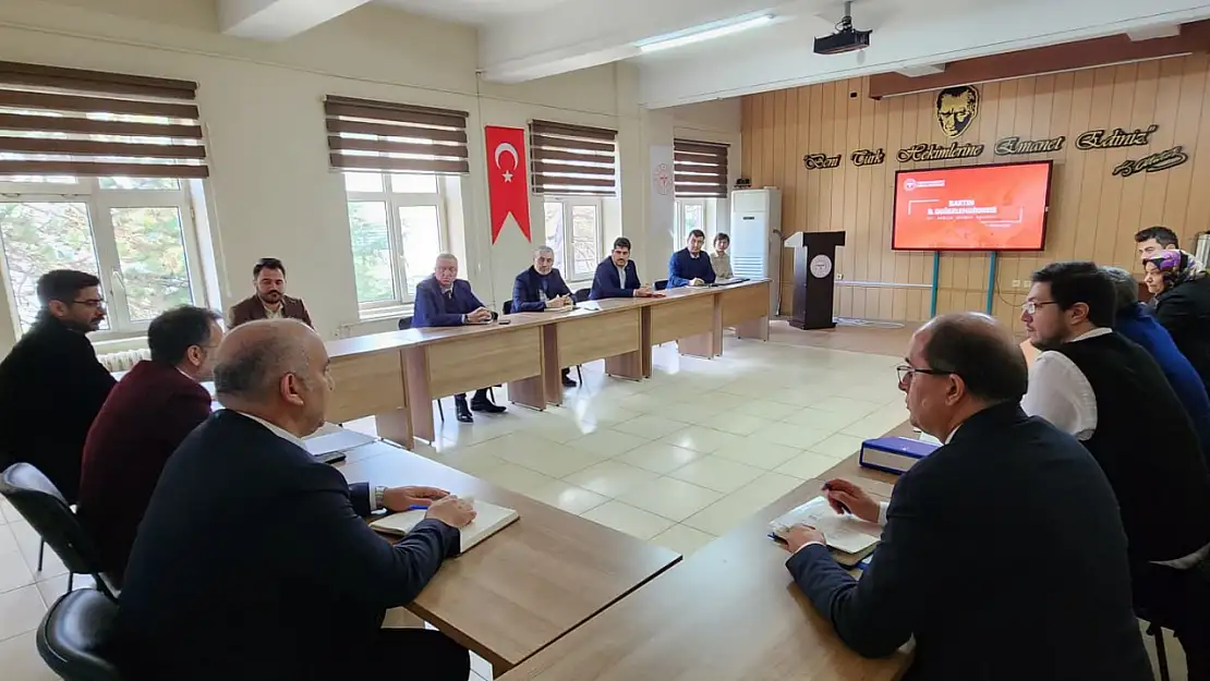 Sağlıkta değerlendirme toplantısı yapıldı