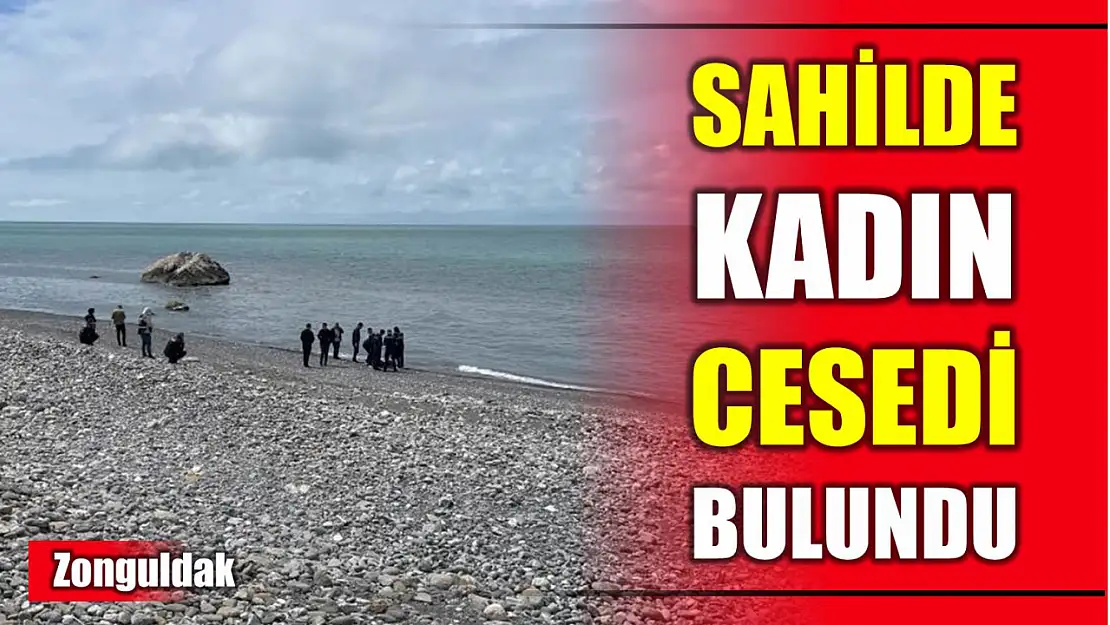 Sahilde kadın cesedi bulundu