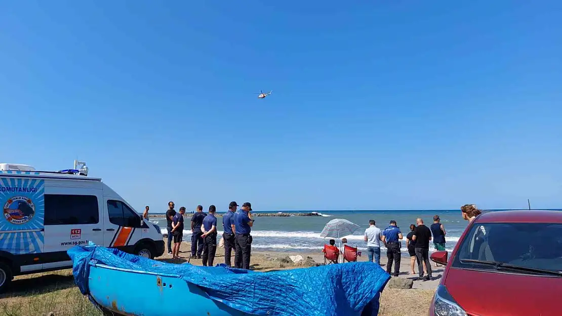 Samsun'da denizde kaybolan babanın cansız bedeni bulundu