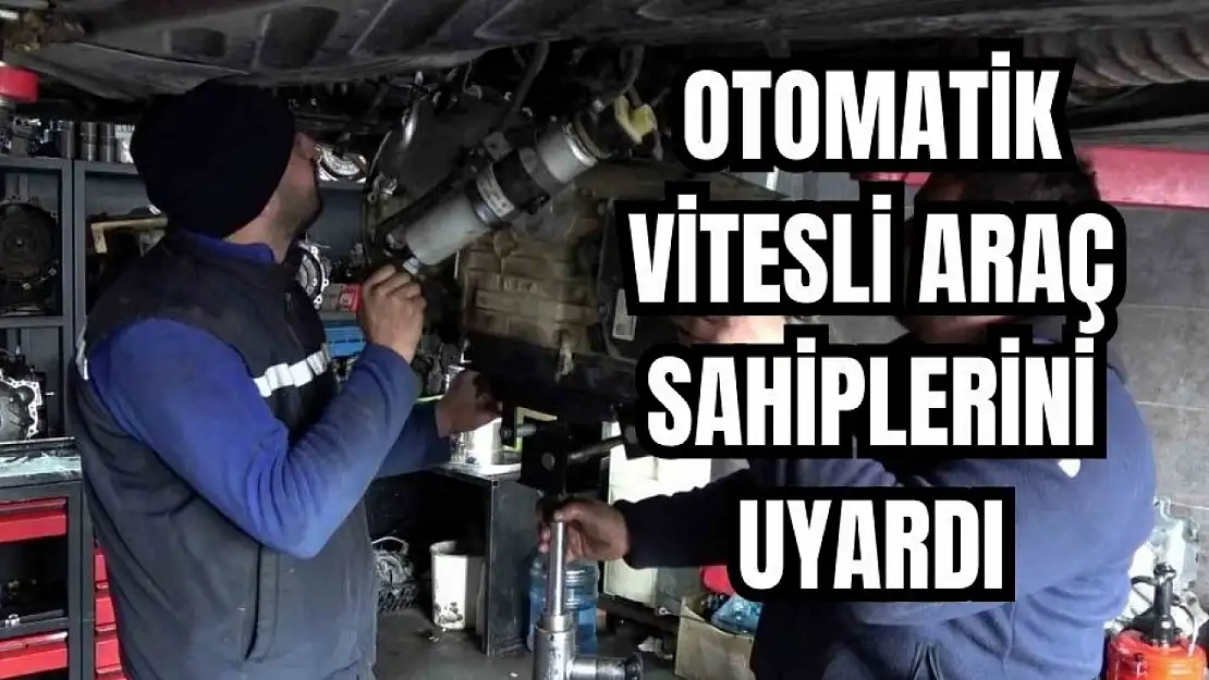 Şanzıman ustası konuştu