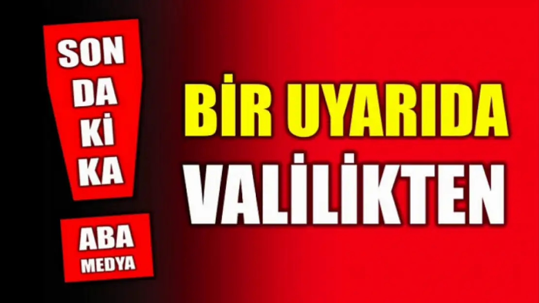 Sarı kodlu uyarı