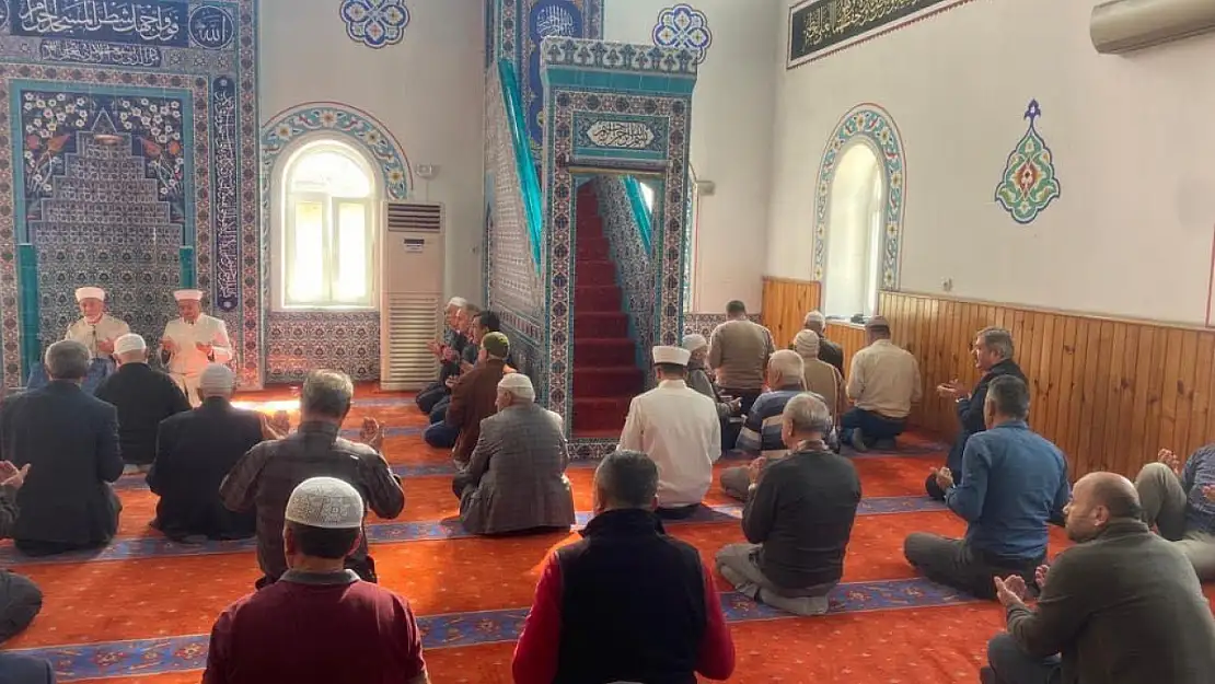 Şehit madenciler Ulu Camii'de anıldı