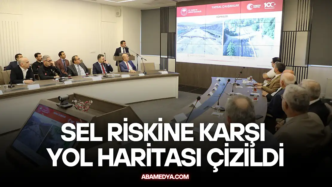 Sel Riskine Karşı Yol Haritası Çizildi