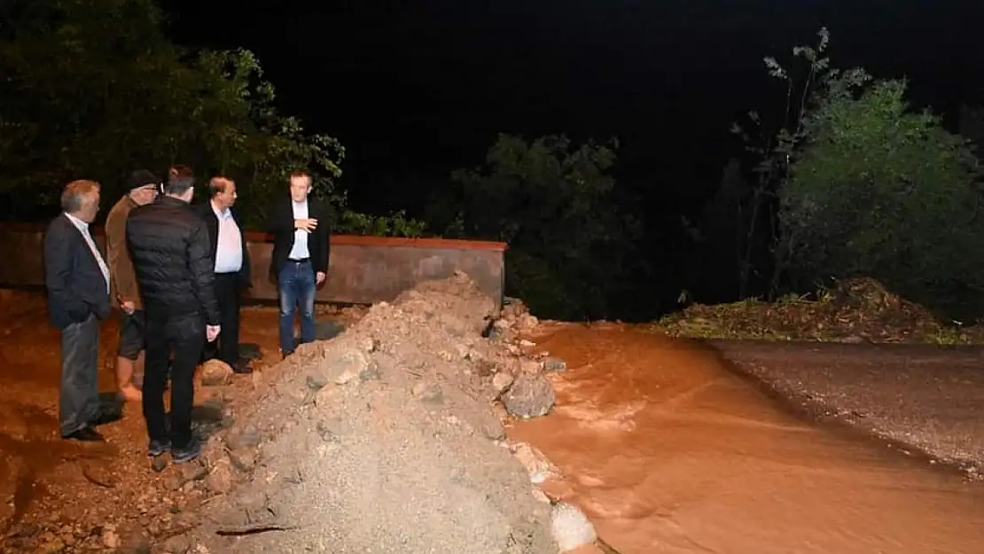 Sel sonrası zarar gören köylerde çalışmalar başladı