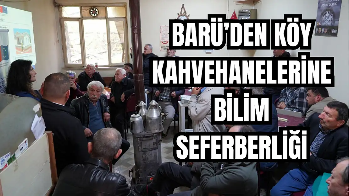 Sel ve kuraklığa karşı halk bilinçlendiriliyor