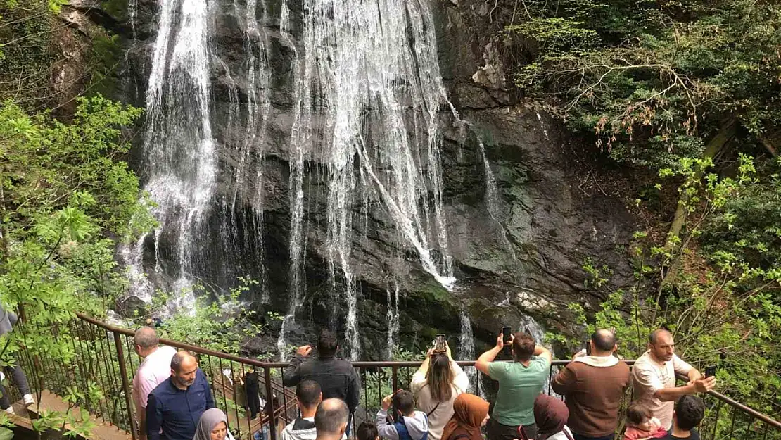 Şelaleler şehri Düzce 34 bine yakın kişiyi ağırladı