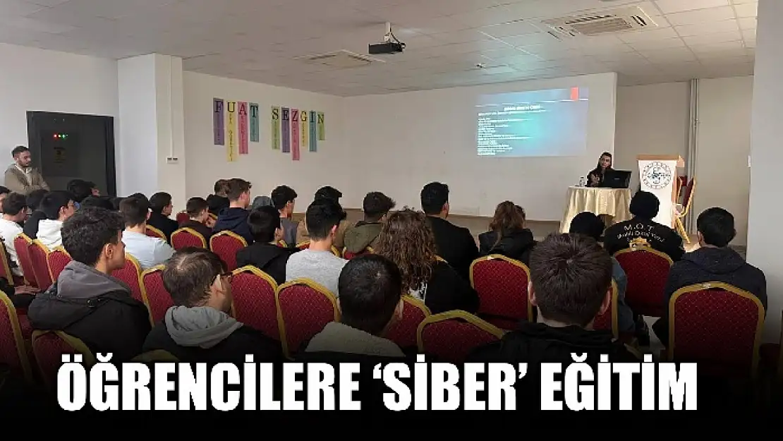 Siber suçlarla mücadele anlatıldı