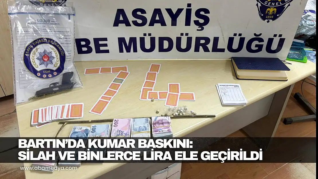 Silah ve Binlerce Lira Ele Geçirildi