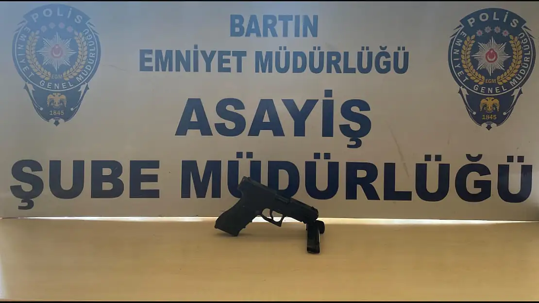 Silahla havaya sıktı Polis yakaladı