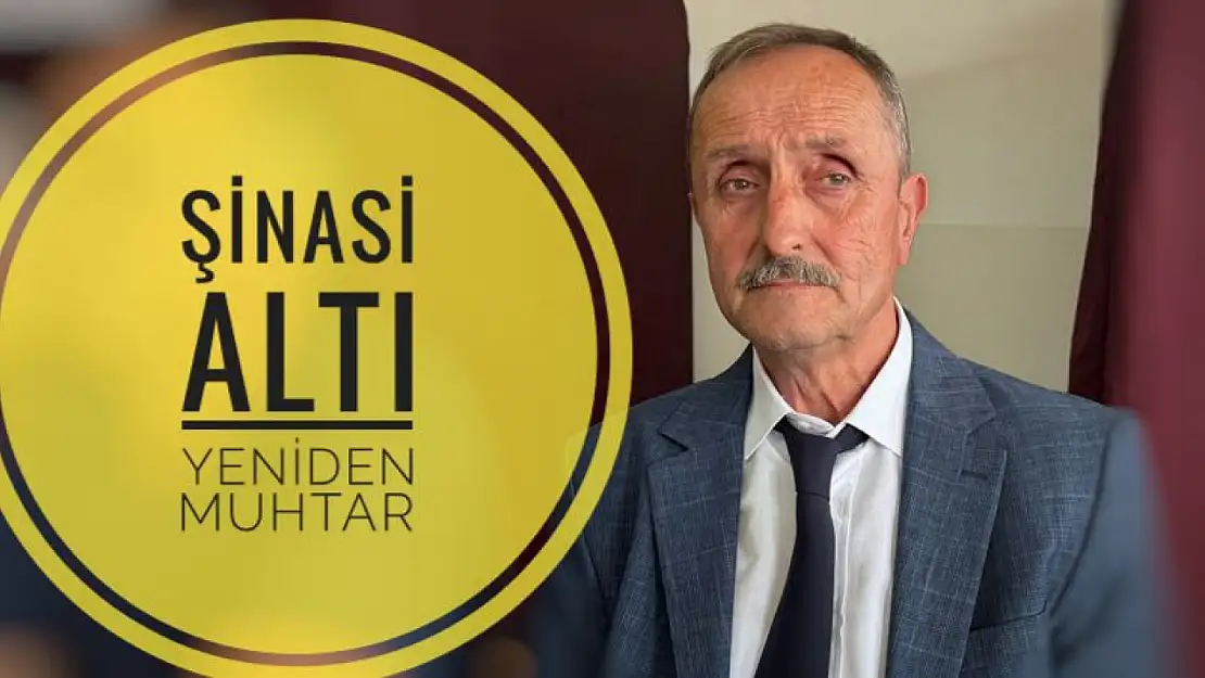 Şinasi Altı yeniden muhtar seçildi