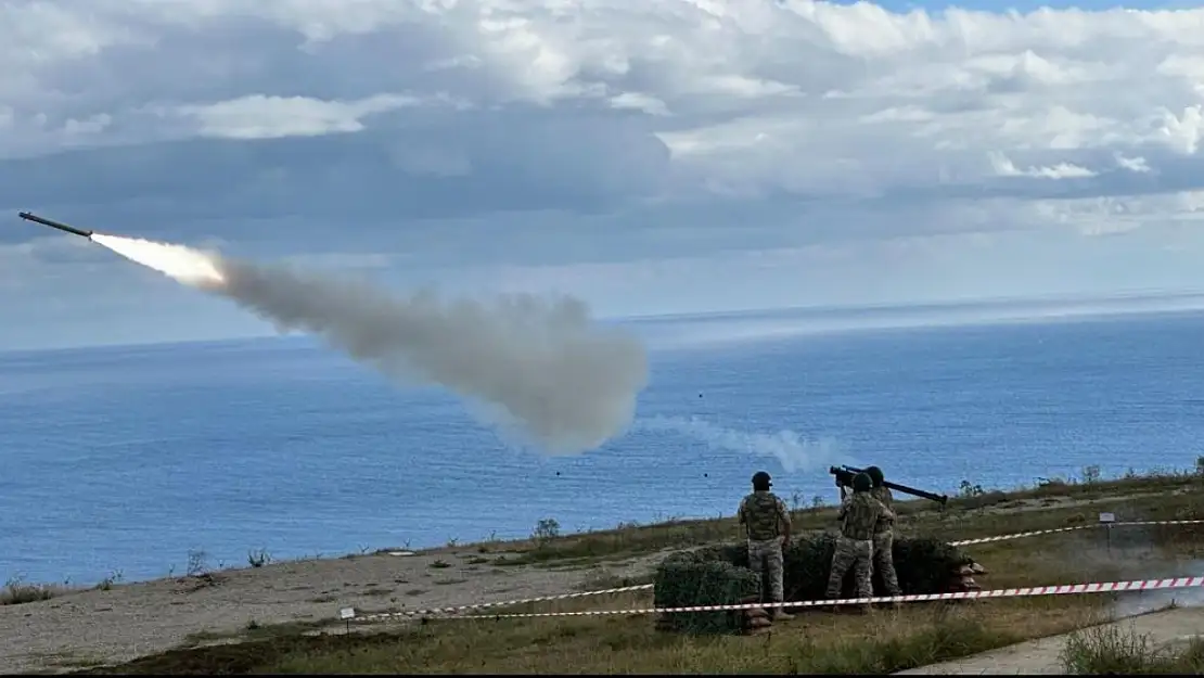 Karadeniz'de hava savunma sistemleri eğitim atışı yapıldı