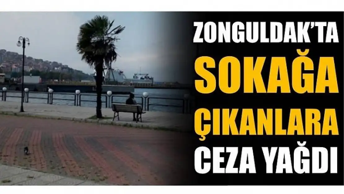 SOKAĞA ÇIKANLARA CEZA YAĞDI