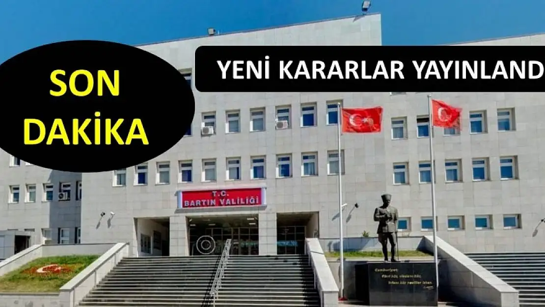 SON DAKİKA... YENİ KARARLAR YAYINLANDI