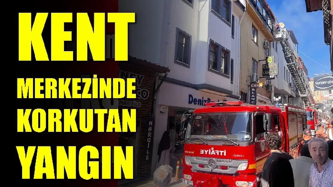 Söndürme çalışmaları devam ediyor