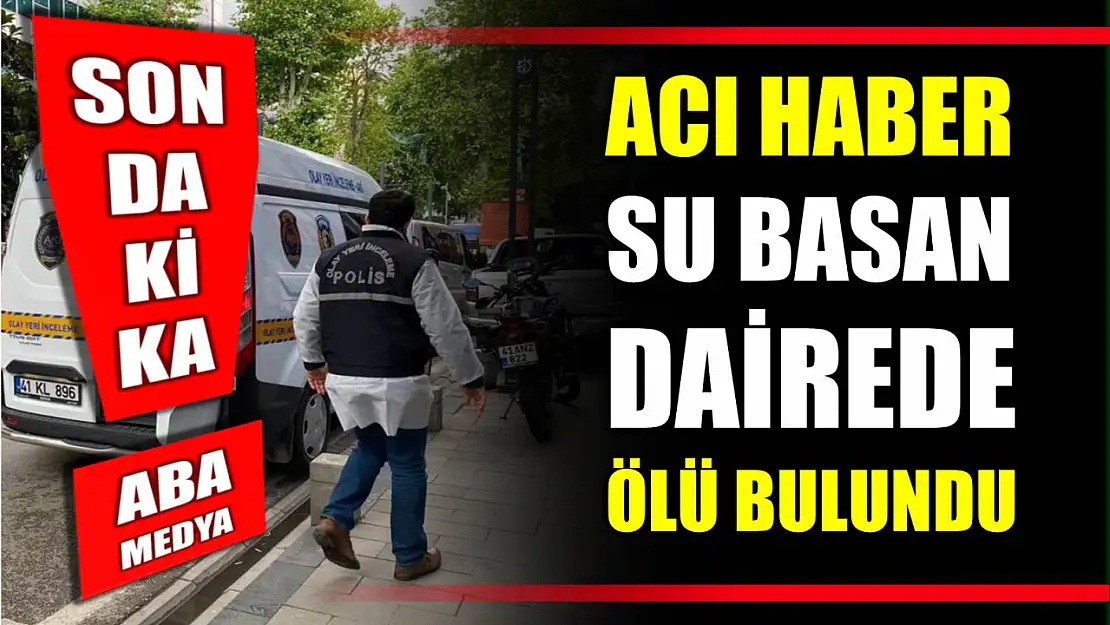 Su basan dairede ölü bulundu