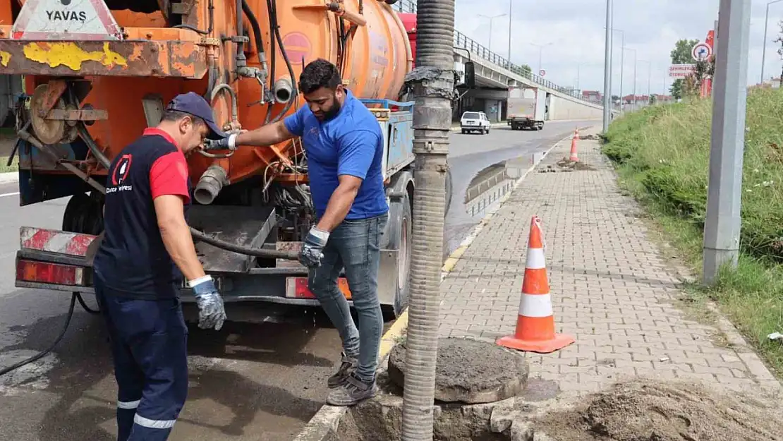 Su hatlarında yaşanan arızalara hızlı müdahale