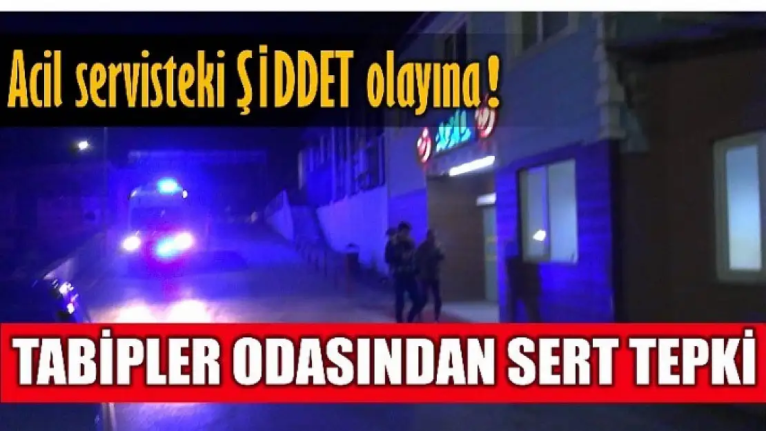 TABİPLER ODASINDAN SERT TEPKİ