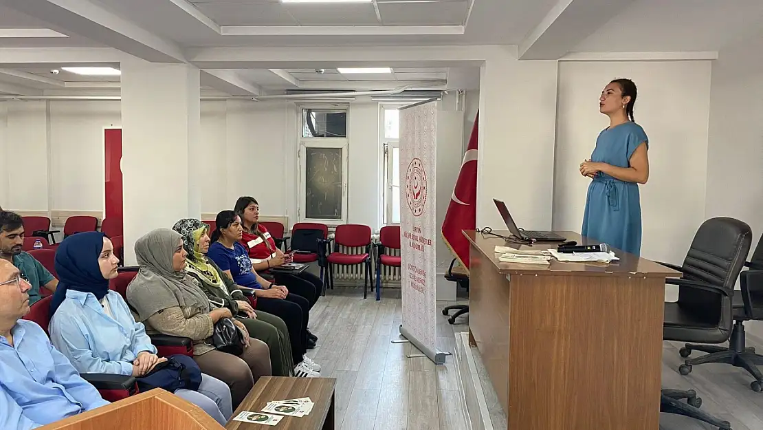 Tarım Müdürlüğü personeline aile içi şiddet semineri