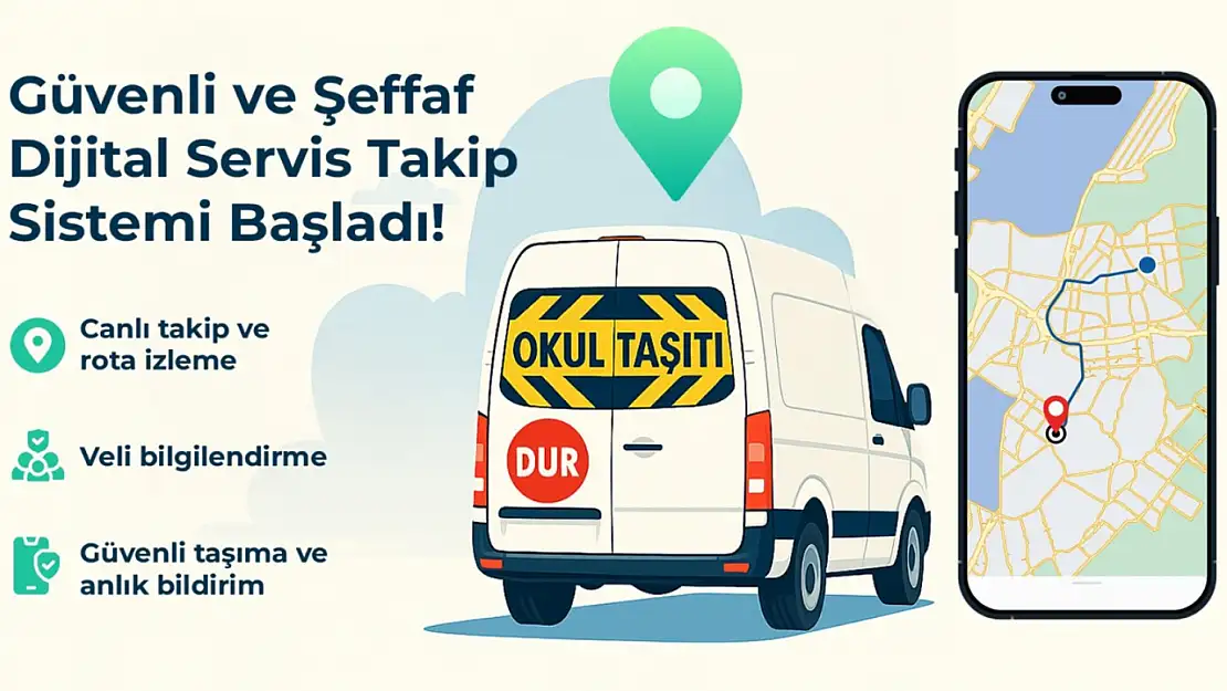 Taşımalı eğitimde dijital takip dönemi