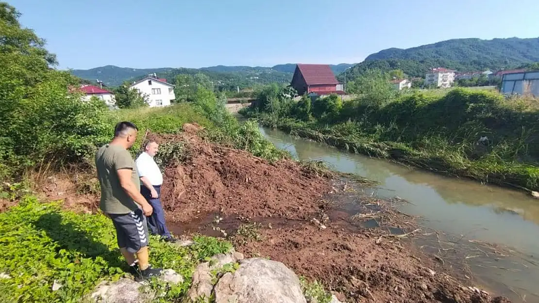 Taşkın sonrası çalışmalar devam ediyor