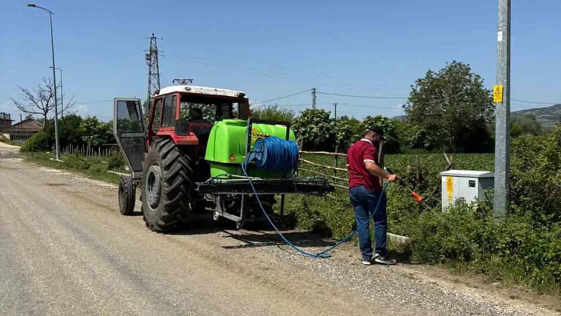Taşköprü Belediyesi'nin haşereyle mücadele çalışmaları başladı