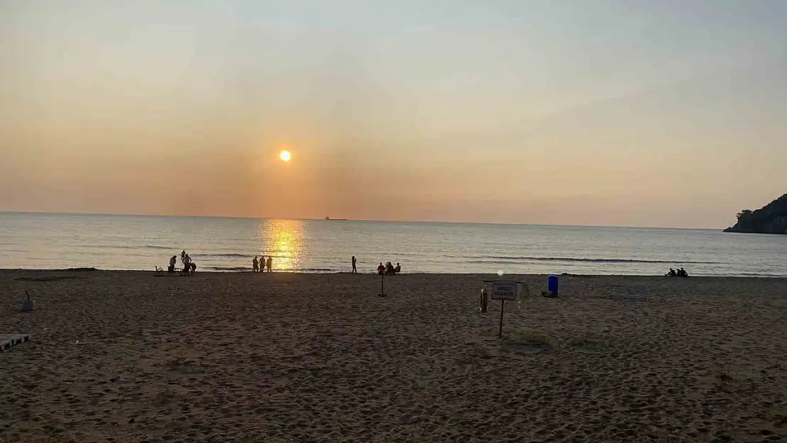 Tatil köyü İnkumu, bayramın ilk gününü sakin geçirdi