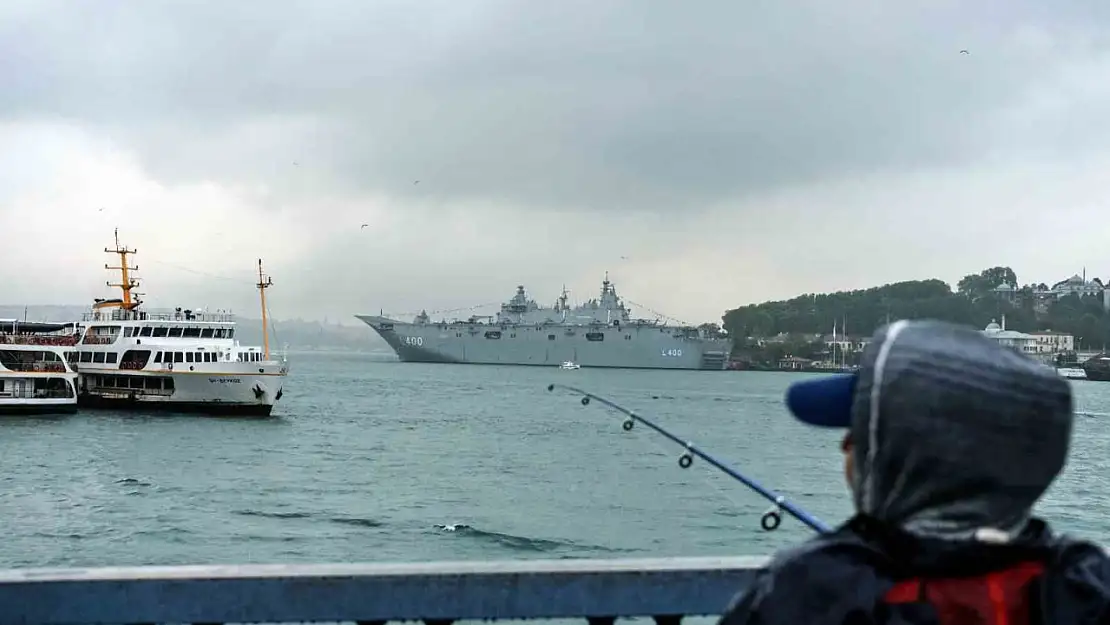 TCG Anadolu yeniden İstanbul'da