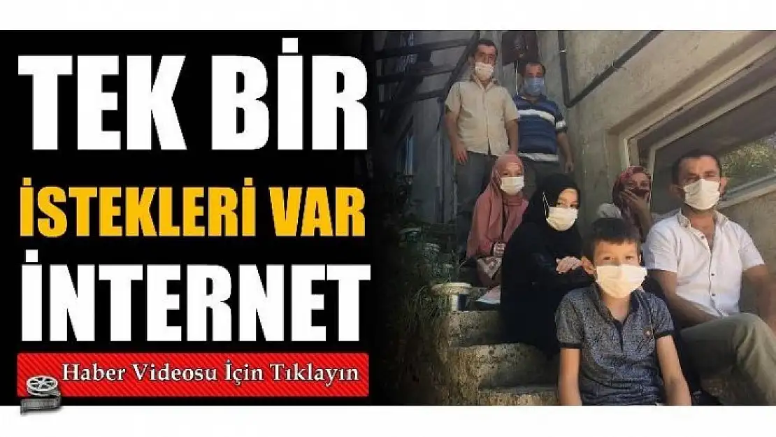 TEK İSTEKLERİ İNTERNET!