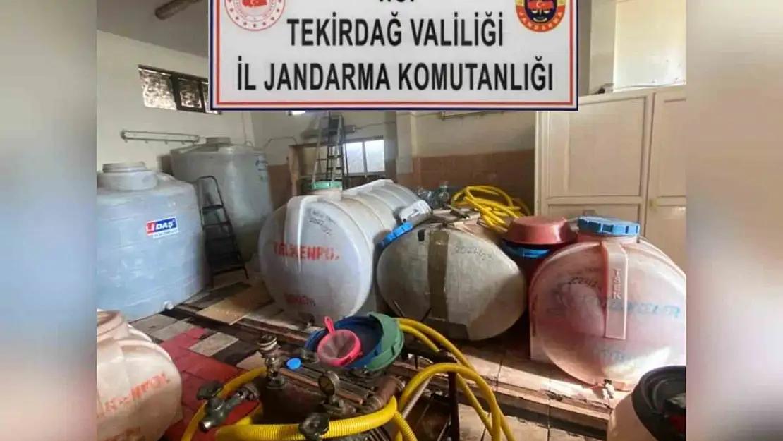 371 ton kaçak içki ele geçirildi