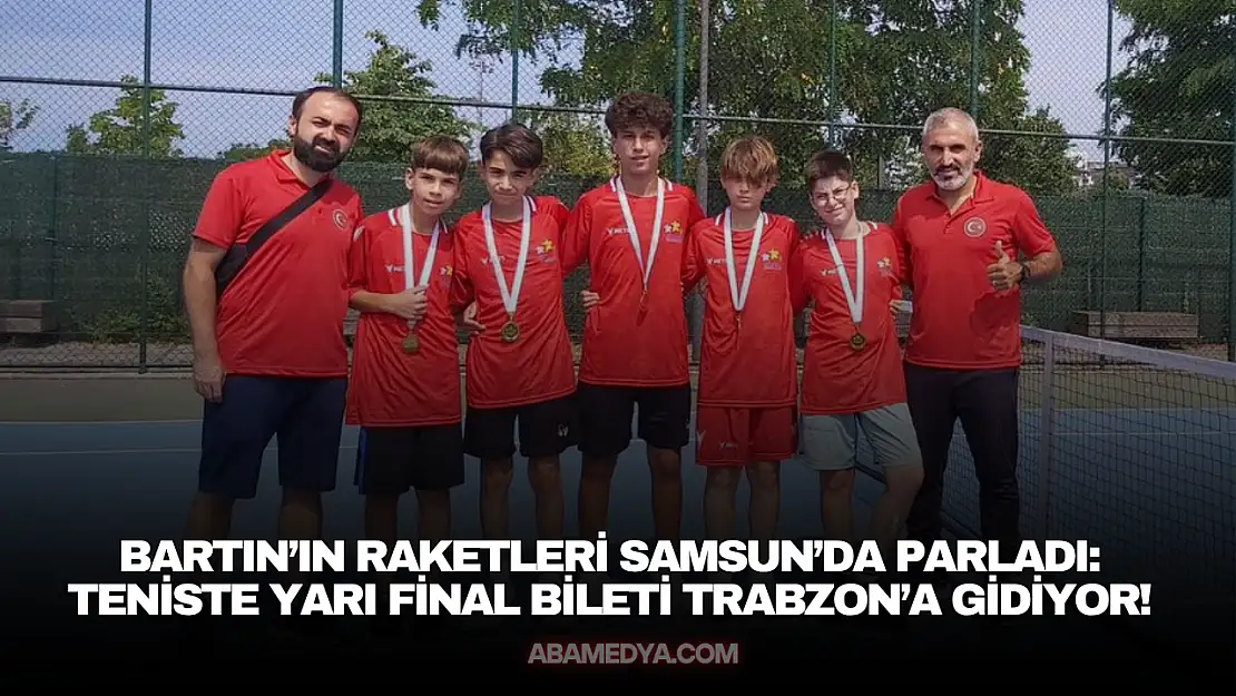Teniste Yarı Final Bileti Trabzon'a Gidiyor!