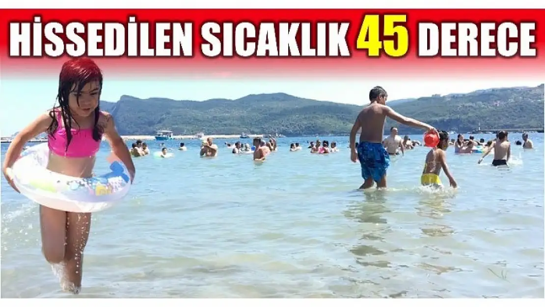 TERMOMETRELER 34 DERECEYİ GÖSTERDİ