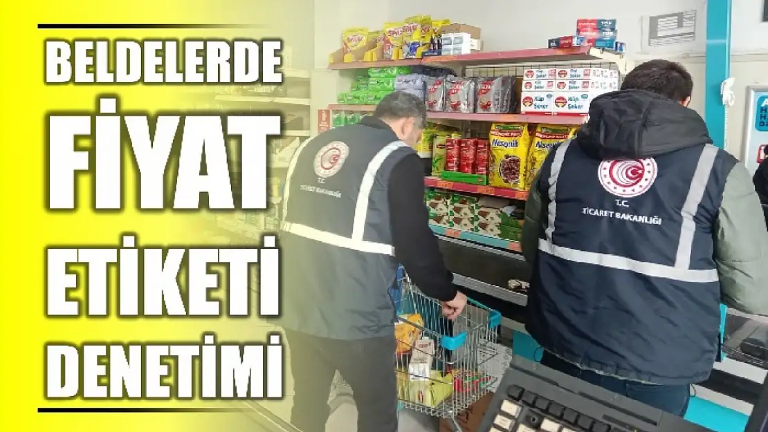 Ticaret Müdürlüğü denetimde