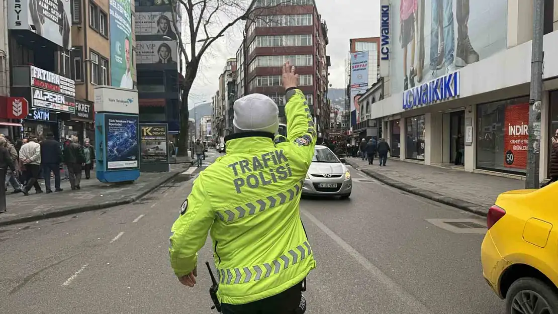 Ticari araçlara denetim yapıldı