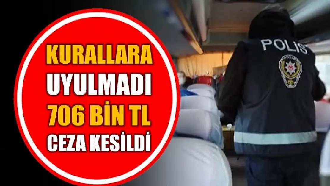 Toplu taşıma araçlarına denetim