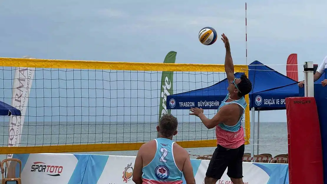 Trabzon'da Uluslararası Plaj Voleybolu heyecanı başladı