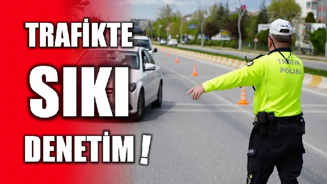 Trafikte ceza yağdı
