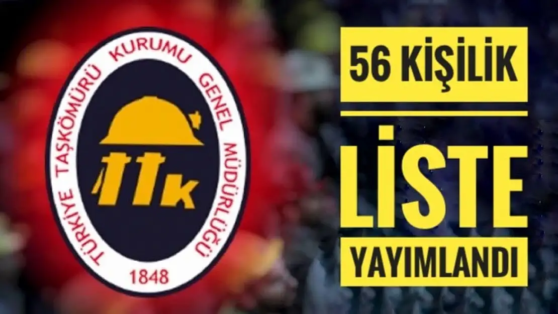 TTK Atama Listesi yayımlandı